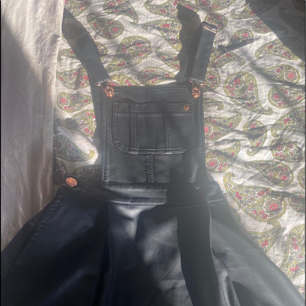 Pleather dress